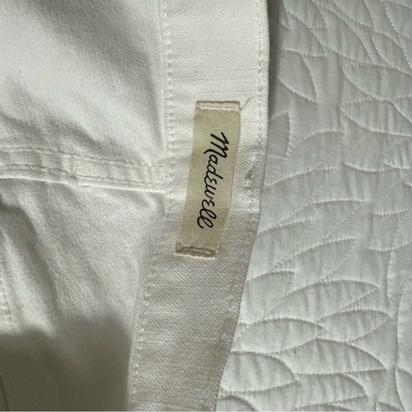 Madewell White High Rise Jeans - Picture 11 of 16